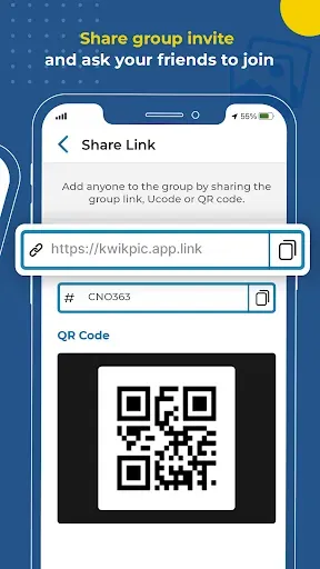 Скриншот 4 — Kwikpic - Smart Photo Sharing