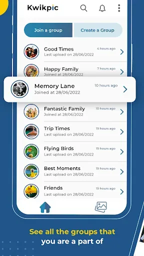 Скриншот 5 — Kwikpic - Smart Photo Sharing