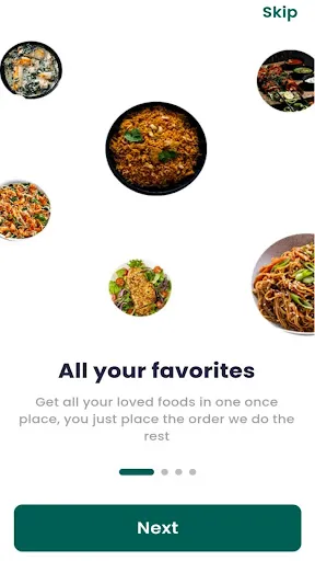 Скриншот 2 — Kwikkit: Food Delivery