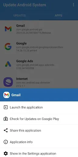 Скриншот 4 — Update Android System
