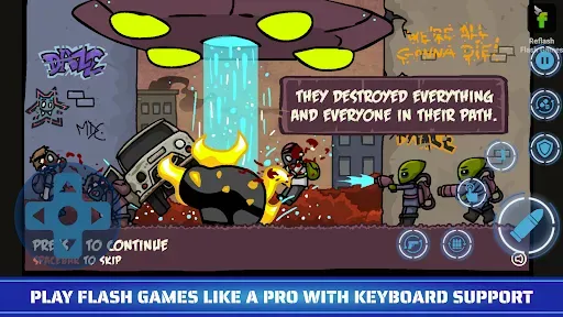 Скриншот 4 — Retro Flash Game Player