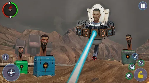 Скриншот 5 — бой монстров: туалетные игры