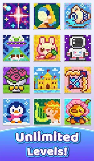 Скриншот 5 — Diamond Coloring: Sort Puzzle