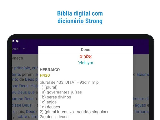 Скриншот 8 — Bíblia Strong (Português)