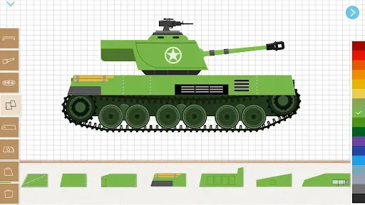 Скриншот 1 — Labo Brick Tank:Kids Game