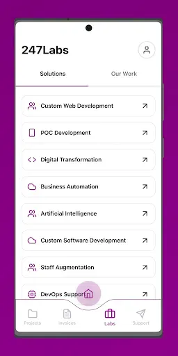 Скриншот 5 — 247Labs Projects