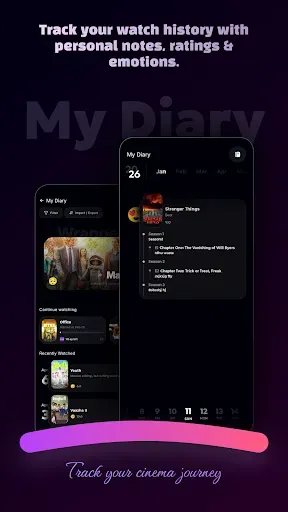 Скриншот 5 — Theater: AI Movie & TV Tracker