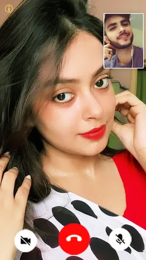 Скриншот 1 — लड़की से बात करने वाला ऐप