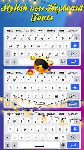Скриншот 2 — Шрифты для Клавиатуры