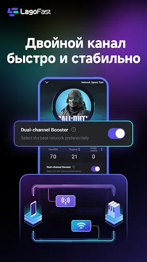 Скриншот 6 — LagoFast Mobile: Game Booster