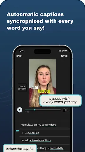 Скриншот 1 — AutoCap Captions Teleprompter