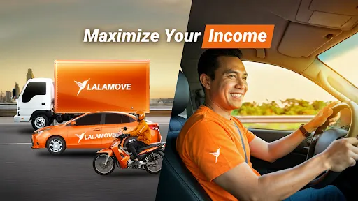 Скриншот 1 — Lalamove Driver - Drive & Earn