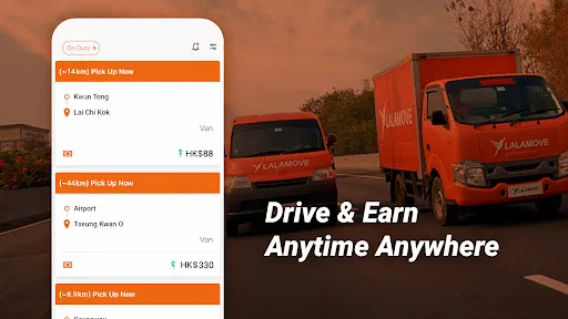 Скриншот 2 — Lalamove Driver - Drive & Earn