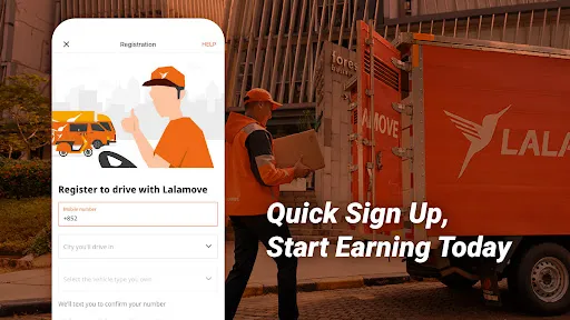Скриншот 5 — Lalamove Driver - Drive & Earn