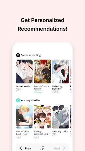Скриншот 5 — Lalatoon - Comics & Webtoon