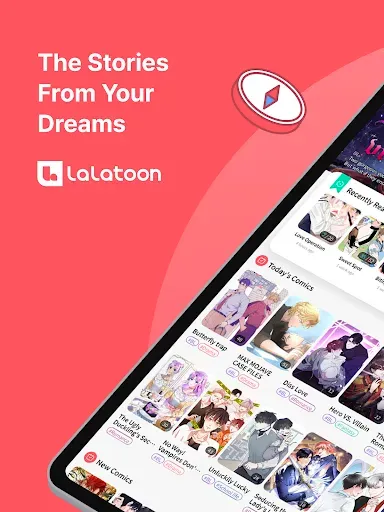 Скриншот 6 — Lalatoon - Comics & Webtoon