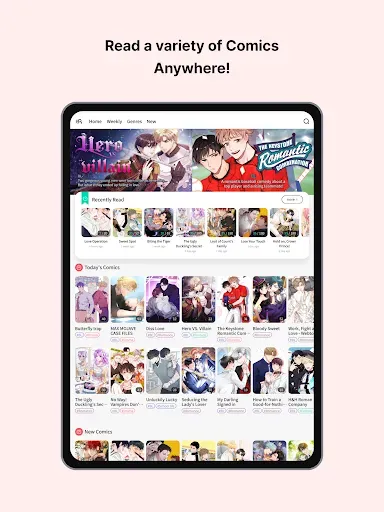 Скриншот 8 — Lalatoon - Comics & Webtoon