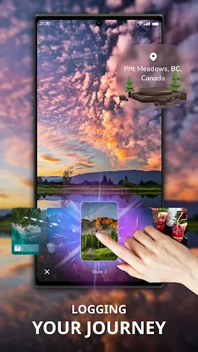 Скриншот 2 — GPS Camera And Timestamp