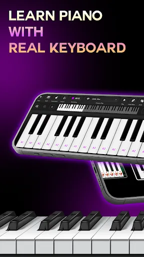 Скриншот 1 — Learn Piano & Play Piano