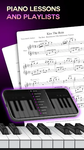 Скриншот 3 — Learn Piano & Play Piano