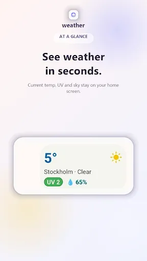 Скриншот 7 — Погода. Виджет УФ индекса