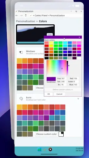 Скриншот 2 — Windroid Launcher