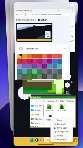 Скриншот 5 — Windroid Launcher