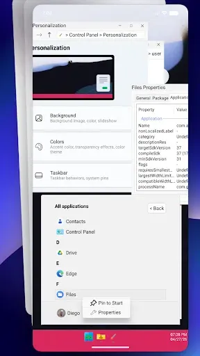 Скриншот 8 — Windroid Launcher