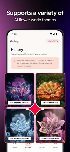 Скриншот 3 — LarlyPix AI-AI Flower world