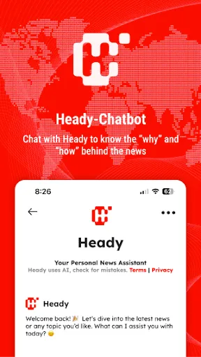 Скриншот 2 — Headlyne: Daily News with AI