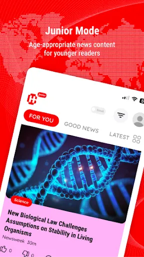 Скриншот 3 — Headlyne: Daily News with AI