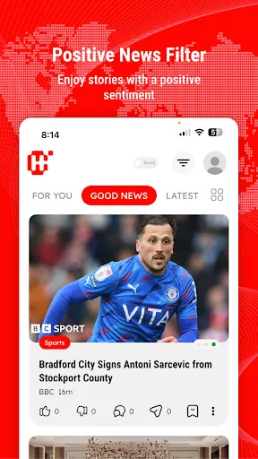 Скриншот 6 — Headlyne: Daily News with AI