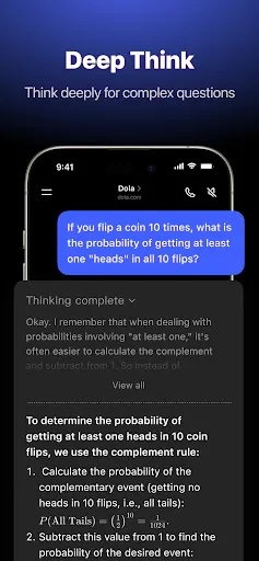 Скриншот 2 — Dola: Smart AI Assistant