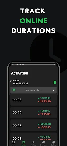 Скриншот 2 — LastLog - Онлайн трекер