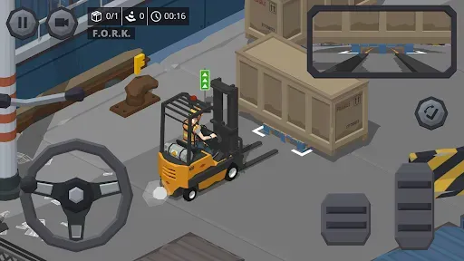 Скриншот 1 — Forklift Rush Simulator