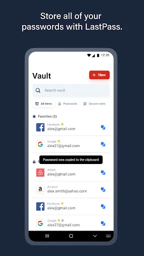 Скриншот 1 — LastPass Password Manager