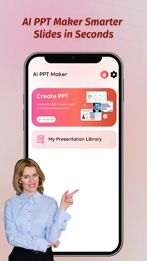 Скриншот 2 — PPTfy - AI Presentation Maker