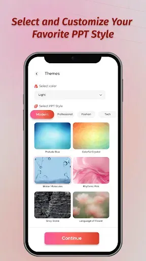 Скриншот 4 — PPTfy - AI Presentation Maker