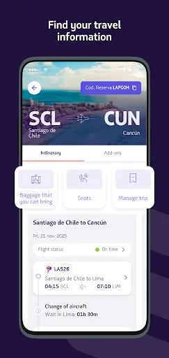 Скриншот 3 — LATAM: Flights, Hotels, Cars