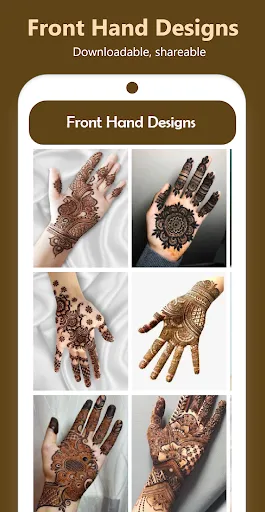 Скриншот 3 — Modern Mehndi Designs - Henna