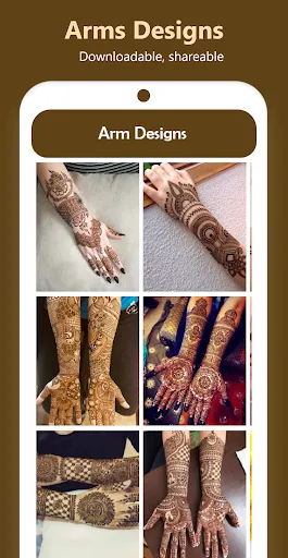 Скриншот 5 — Modern Mehndi Designs - Henna