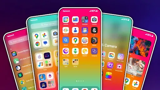 Скриншот 2 — HiPhone Launcher OS Phone:Fast