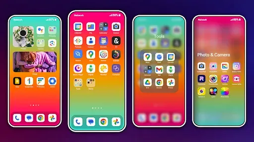 Скриншот 6 — HiPhone Launcher OS Phone:Fast