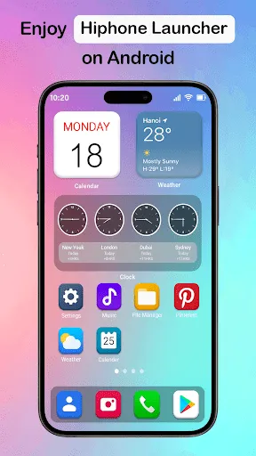 Скриншот 2 — OS Launcher -OS Style Launcher