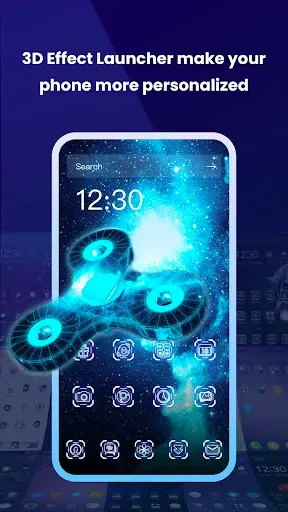 Скриншот 2 — Live Launcher Lite-3Dwallpaper