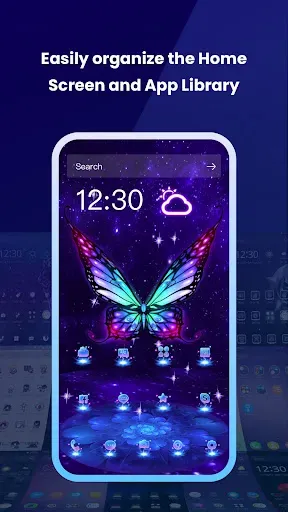 Скриншот 3 — Live Launcher Lite-3Dwallpaper