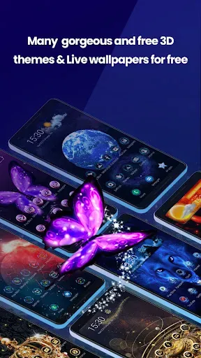 Скриншот 6 — Live Launcher Lite-3Dwallpaper