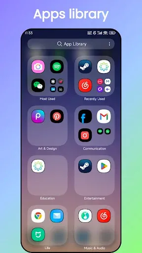 Скриншот 5 — AiOS launcher: Ai OS