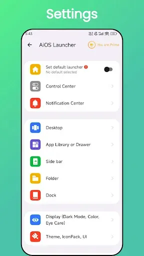 Скриншот 7 — AiOS launcher: Ai OS