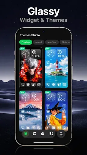 Скриншот 5 — Phone OS: Liquid Glass
